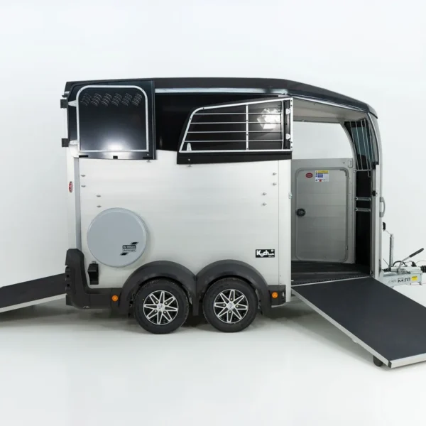 Ifor Williams Pferdeanhänger HBX 506|Frontausstieg|neues Modell|schwarz