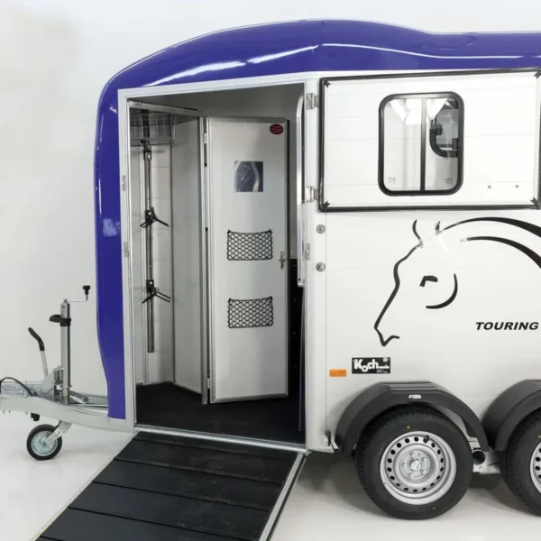Cheval Liberte Pferdeanhänger Touring Country| Sattelkammer| Frontausstieg| blau