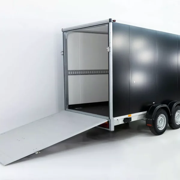 Vezeko Kofferanhänger 204x405cm Höhe:205cm 2,7t|Rampe|schwarz